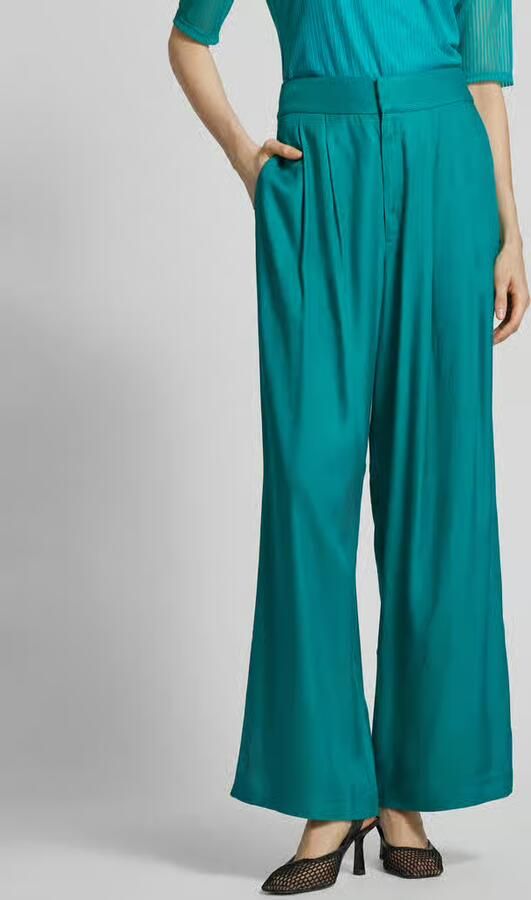 Ted Baker Wide leg stoffen broek met bandplooien model 'KRISSI' - Foto 2