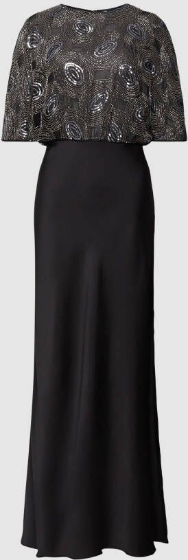 THE KOOPLES Maxi-jurk met sierapplicaties