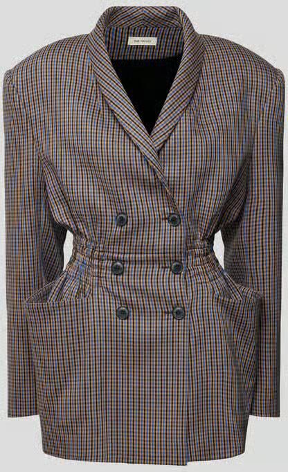 The Mannei Blazer met scheerwol