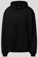 The Mannei oversized hoodie met merkstiksel