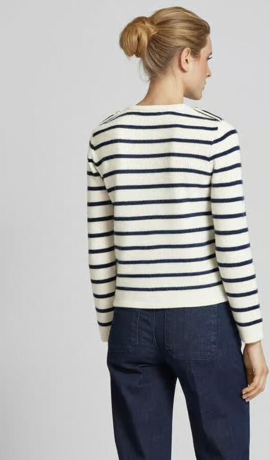 (The Mercer) N.Y. Cardigan van kasjmier met doorknoopsluiting - Foto 4