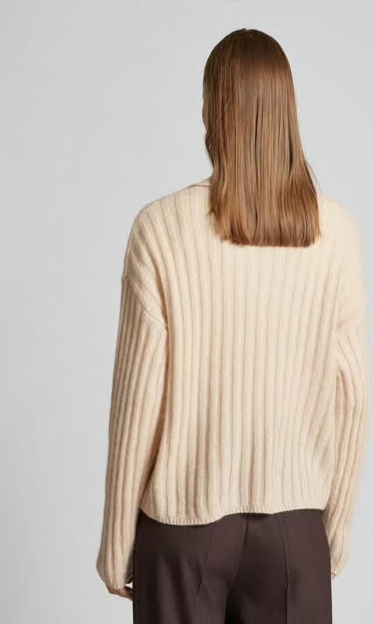 (The Mercer) N.Y. Gebreide pullover met extra brede schouders - Foto 4