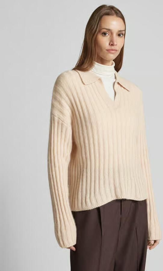 (The Mercer) N.Y. Gebreide pullover met extra brede schouders - Foto 3