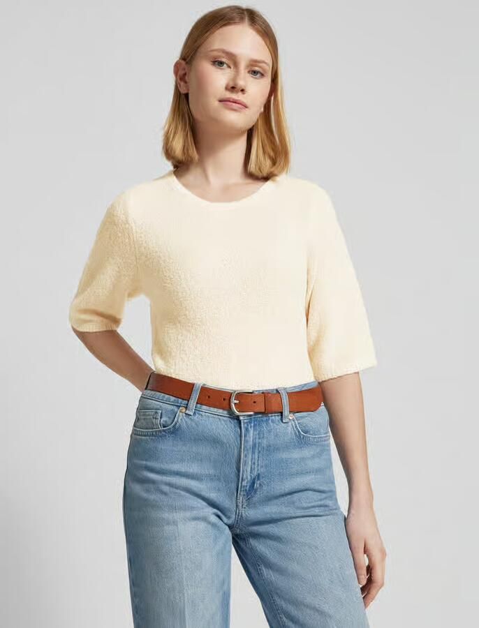 (The Mercer) N.Y. Gebreide pullover met ribboorden