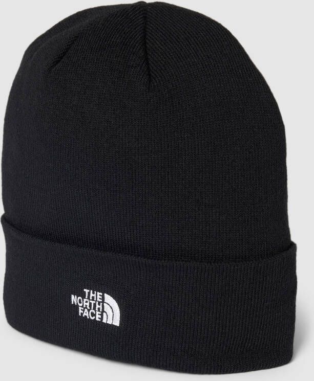 The North Face Beanie met labelpatch model 'NORM'