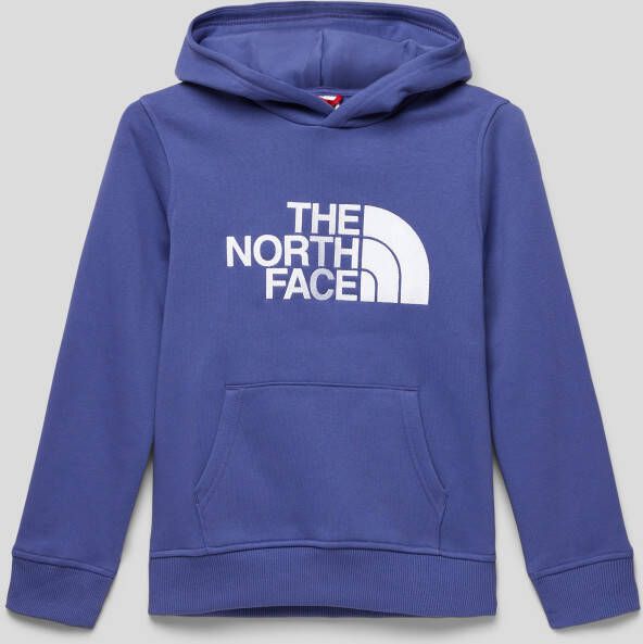 The North Face Hoodie met labelstitching model 'DREW PEAK'