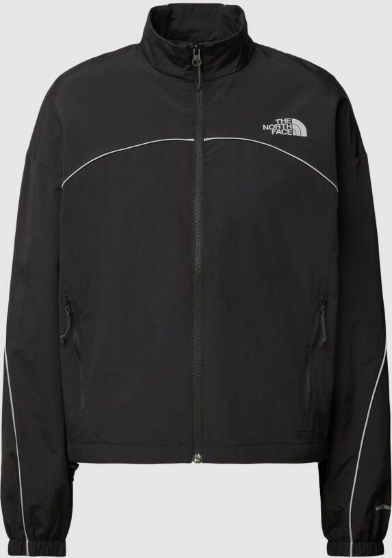 The North Face Tek Piping Wind Jacket Black Dames
