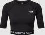 The North Face Kort shirt met lange mouwen en labeldetail - Thumbnail 1