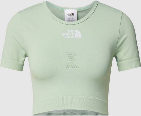 The North Face Kort T-shirt met labeldetail model 'NEW SEAMLESS'