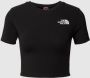 The North Face T-shirt Korte Mouw S S Essential Cropped Slim Tee - Thumbnail 1