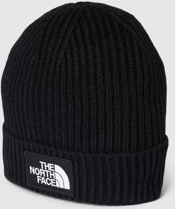 The North Face Beanie met labeldetail