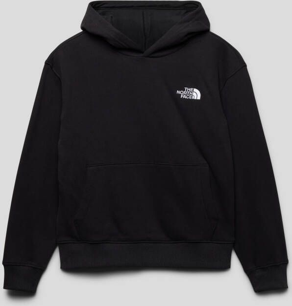 The North Face Oversized hoodie met labelstitching