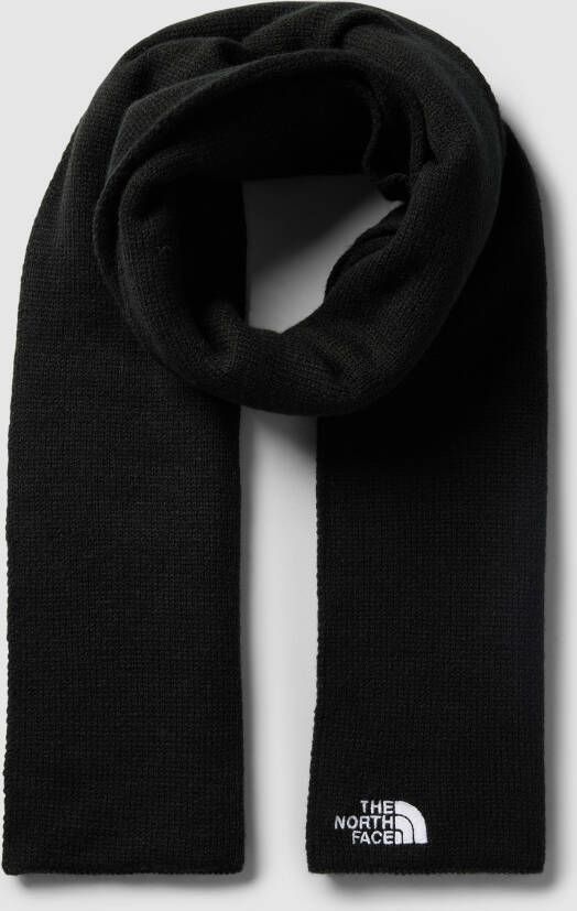 The North Face Sjaal met labelstitching model 'NORM SCARF'
