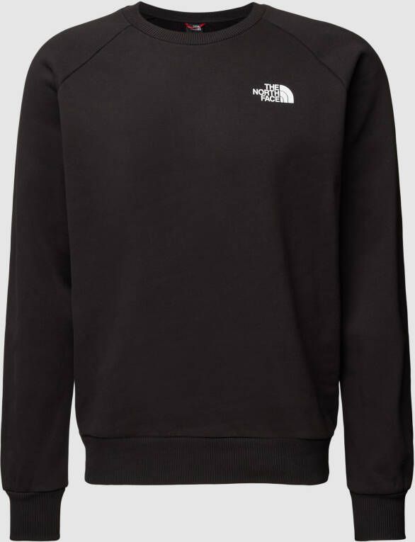 The North Face Sweatshirt met labelprint model 'RAGLAN'