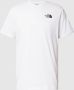 The North Face White Men T -Shirt Network Box Tee Wit Heren - Thumbnail 3