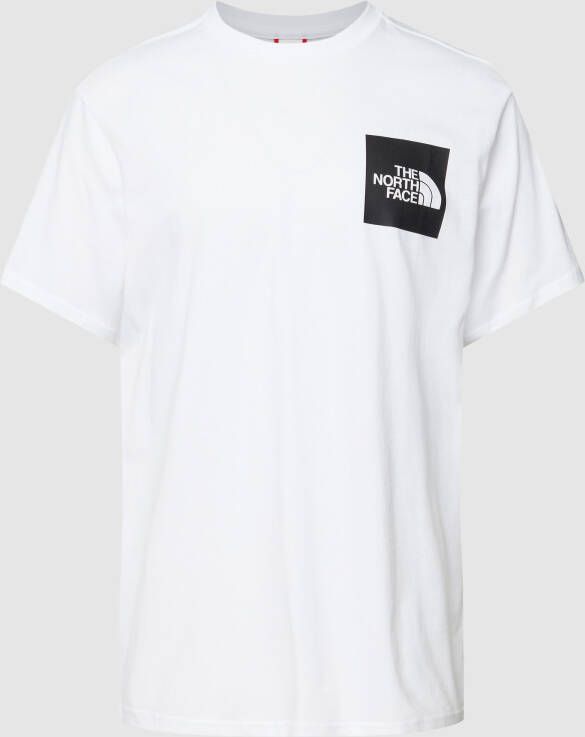 The North Face T-shirt met labelprint model 'FINE'