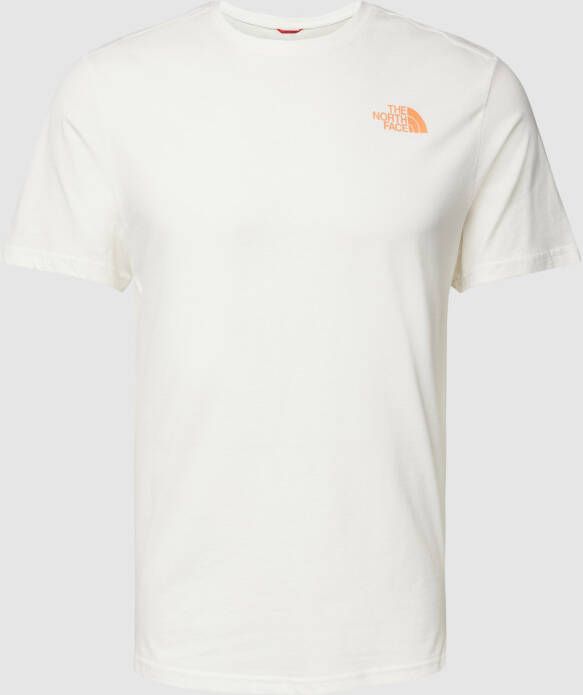 The North Face T-shirt van katoen met labelprint