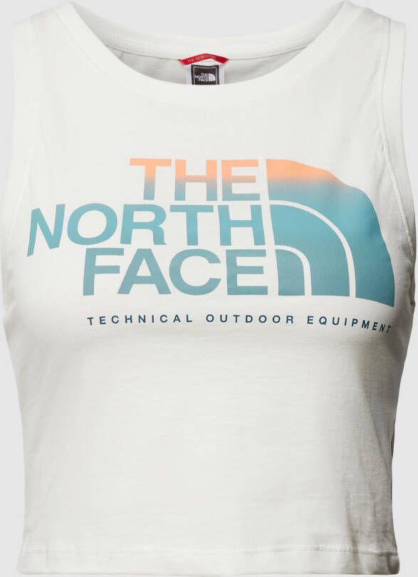 The North Face Tanktop met labelprint