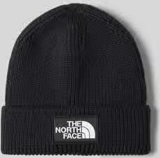The North Face Beanie in gebreide look met logopatch model 'Box' - Foto 2