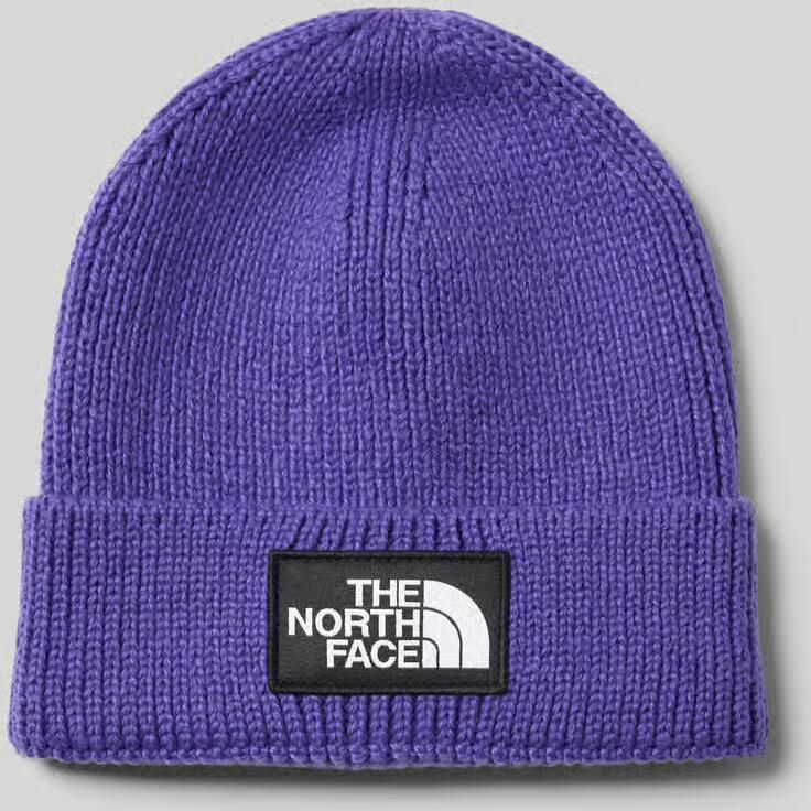 The North Face Muts NF0A8CHENL41 TNF LOGO BOX CUFFED-PEAK PURPLE