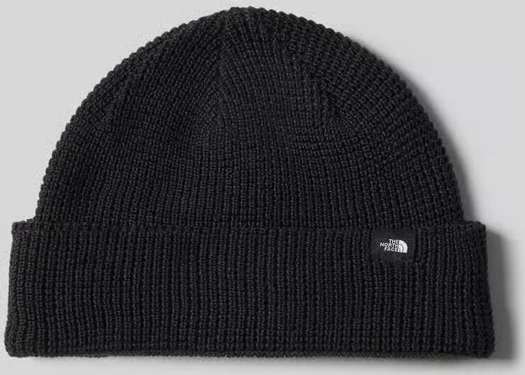 The North Face beanie met labelpatch model 'FISHERMAN'