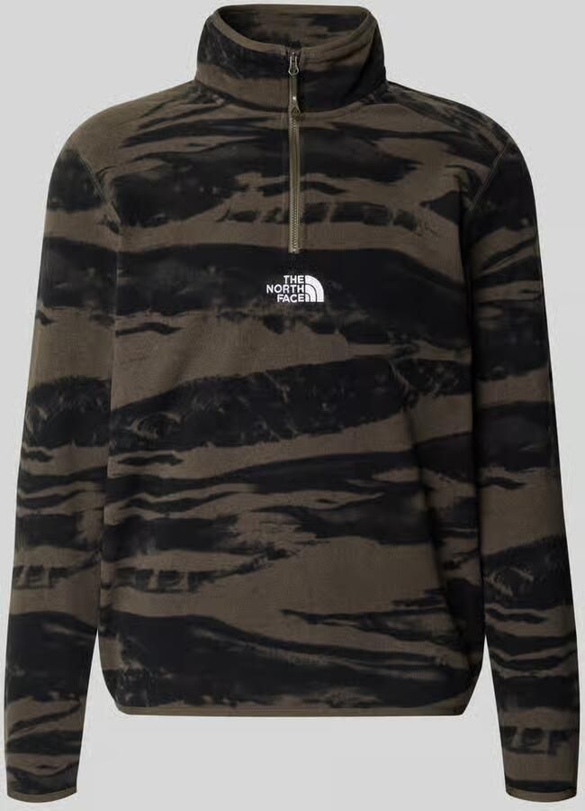 The North Face Fleece-pullover met Schipperskraag