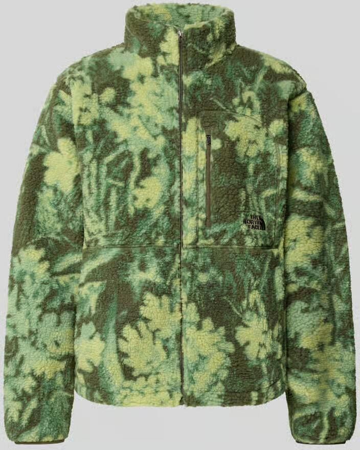 The North Face Fleecejack met labelstitching