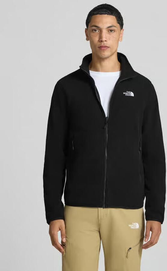 The North Face Fleece Jack NF0A8D0RJK31 M GLACIER FLC JKT-BLACK - Foto 3
