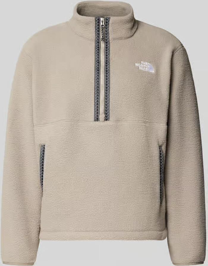 The North Face Fleecepullover met opstaande kraag en ritssluiting
