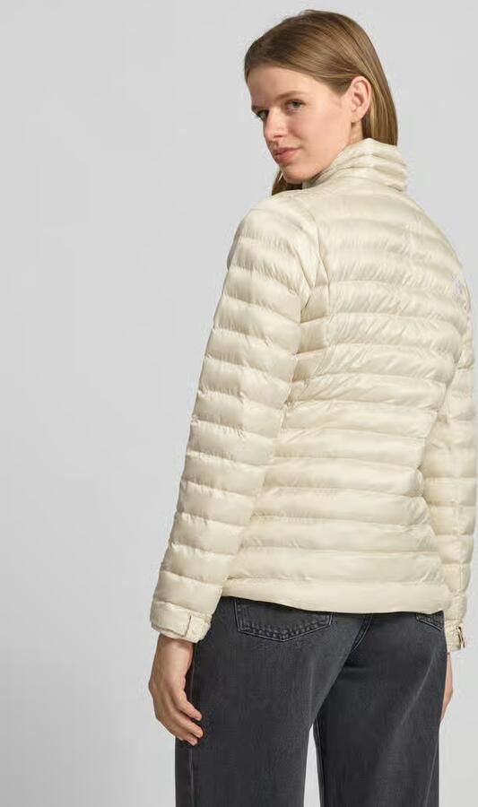 The North Face Gewatteerde jas met opstaande kraag en labelstiksel