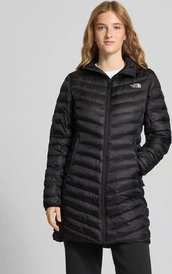 The North Face Gewatteerde lange jas met logostitching model 'Huila' - Foto 2