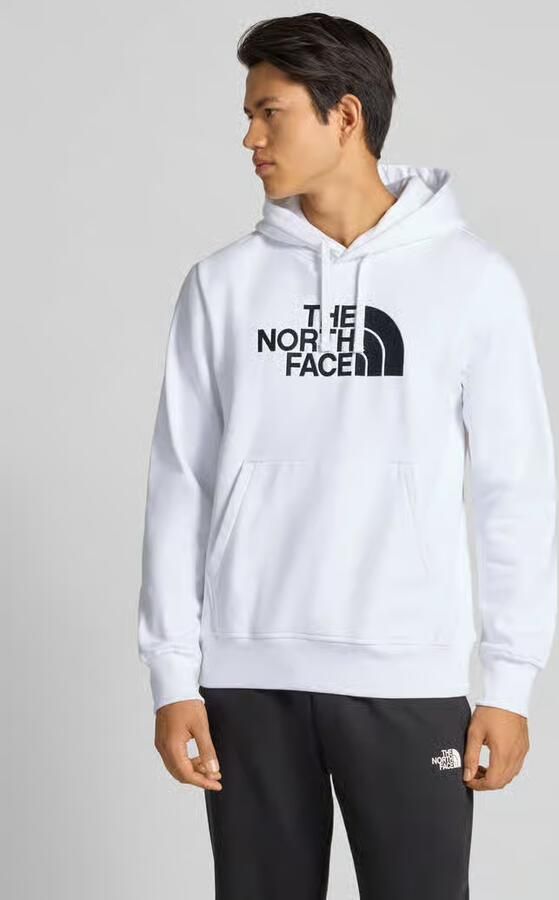 The North Face Witte Sweaters met Geborduurd Logo White Heren - Foto 2