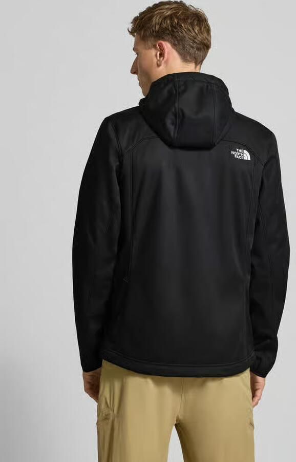 The North Face Heren Softshell Hoodie Zwart Black Heren