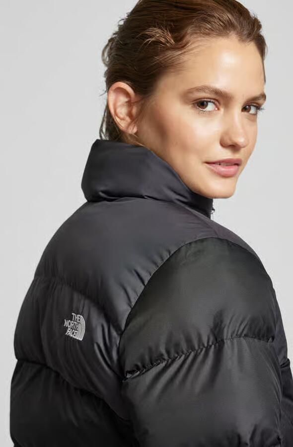 The North Face Kort gewatteerd jack met opstaande kraag model 'Saikuru'