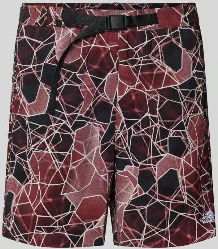 The North Face Korte regular fit broek met labelstitching - Foto 2