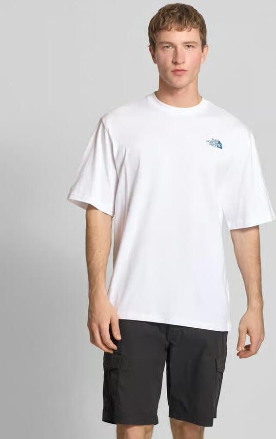 The North Face Oversized T-shirt met logo en ronde hals - Foto 4