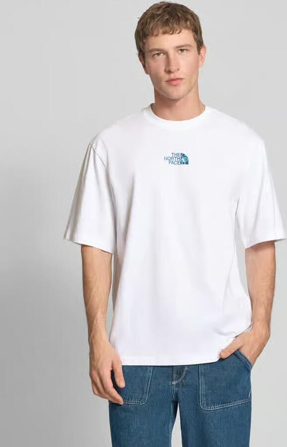 The North Face Oversized T-shirt met logo en ronde hals - Foto 4