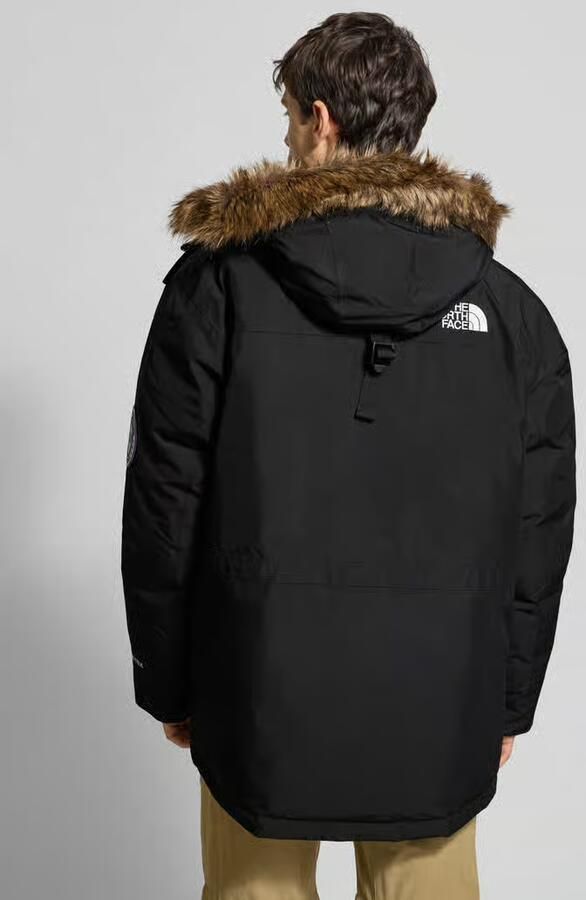 The North Face Parka met klepzakken en blinde ritssluiting
