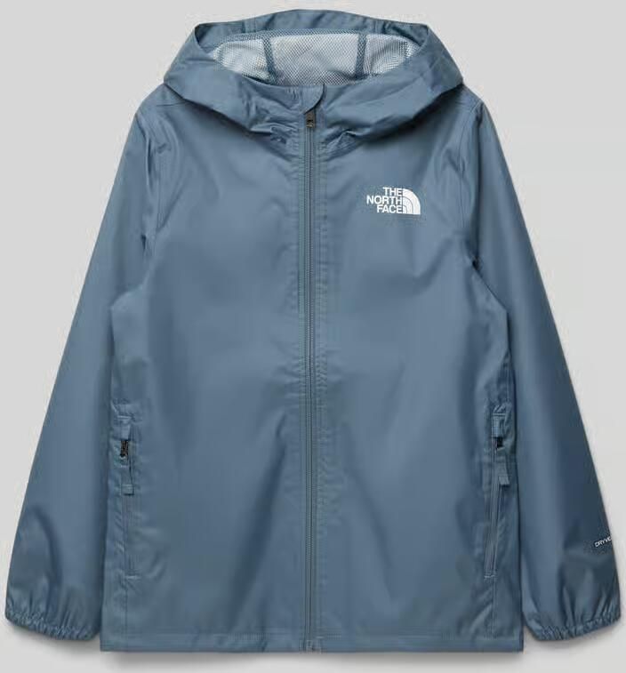 The North Face Regenjack met logo en ritszakken - Foto 2