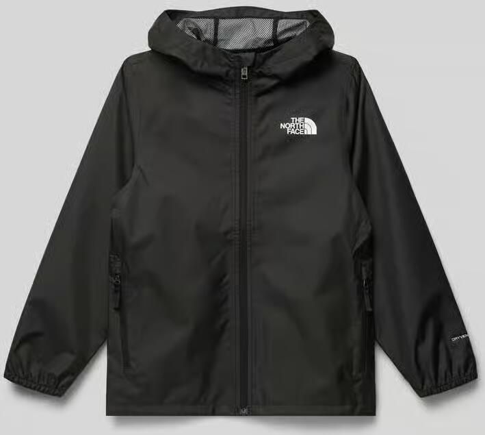 The North Face Regenjack met logo en ritszakken - Foto 3