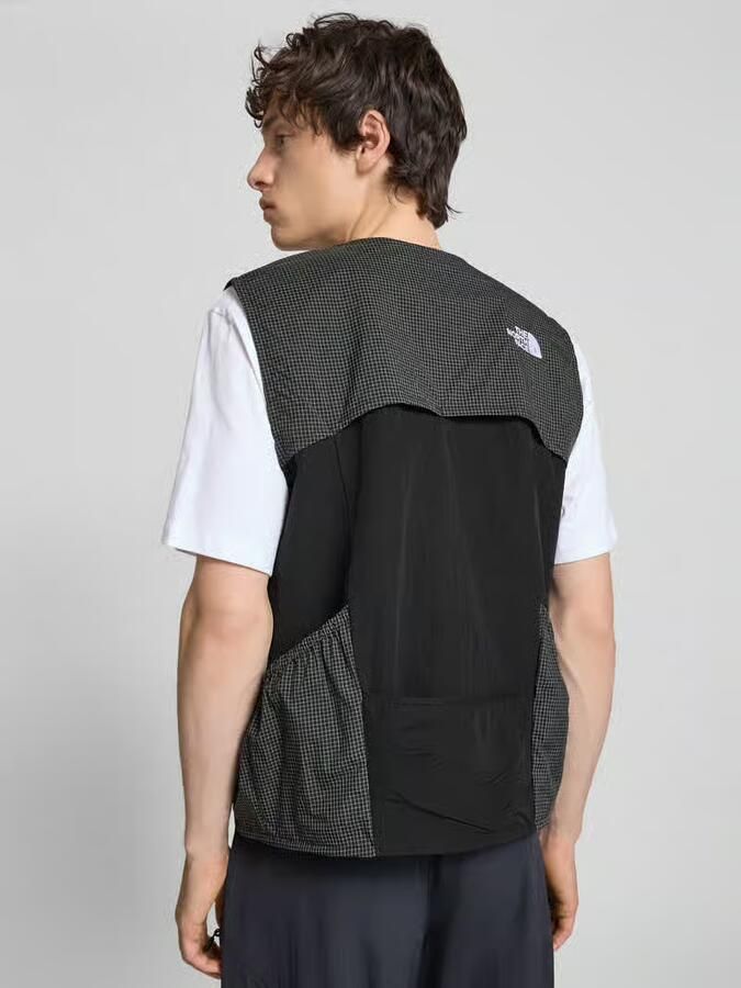 The North Face regular fit bodywarmer met gestikt logo