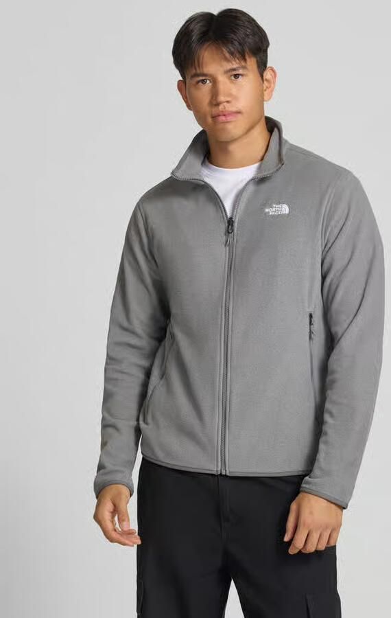 The North Face Regular fit fleecejack met labelstitching model 'GLACI' - Foto 2
