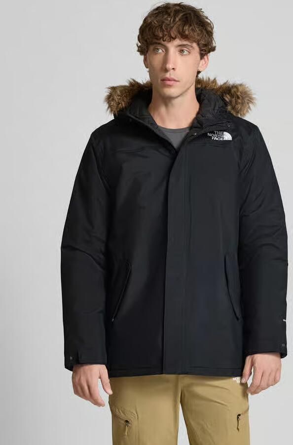 The North Face Regular fit parka met logostitching model 'ZANECK'