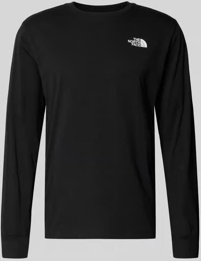 The North Face Regular-fit shirt met lange mouwen met logoprint