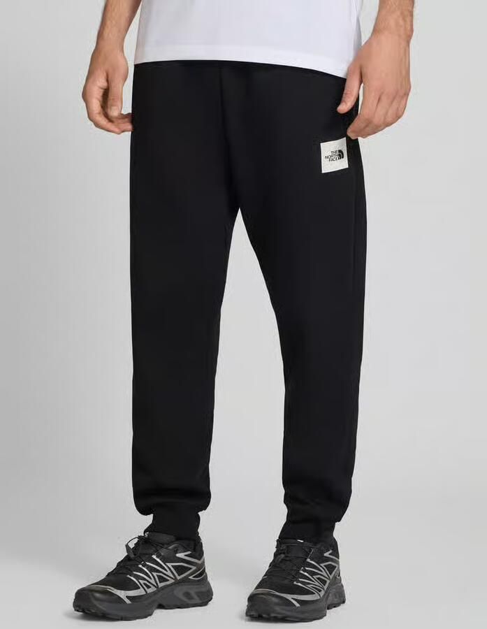 The North Face Regular fit sweatpants van mix van escorial-wol en elastaan - Foto 2