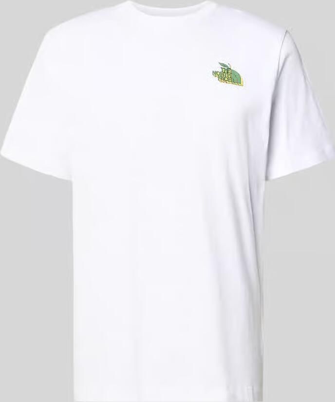 The North Face regular fit T-shirt met motiefprint op de achterkant