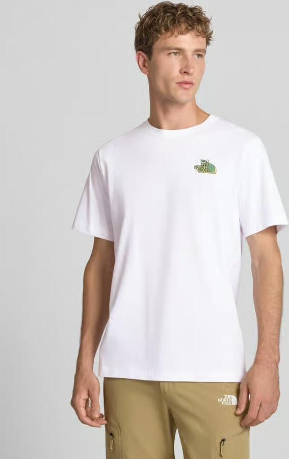 The North Face regular fit T-shirt met motiefprint op de achterkant - Foto 3