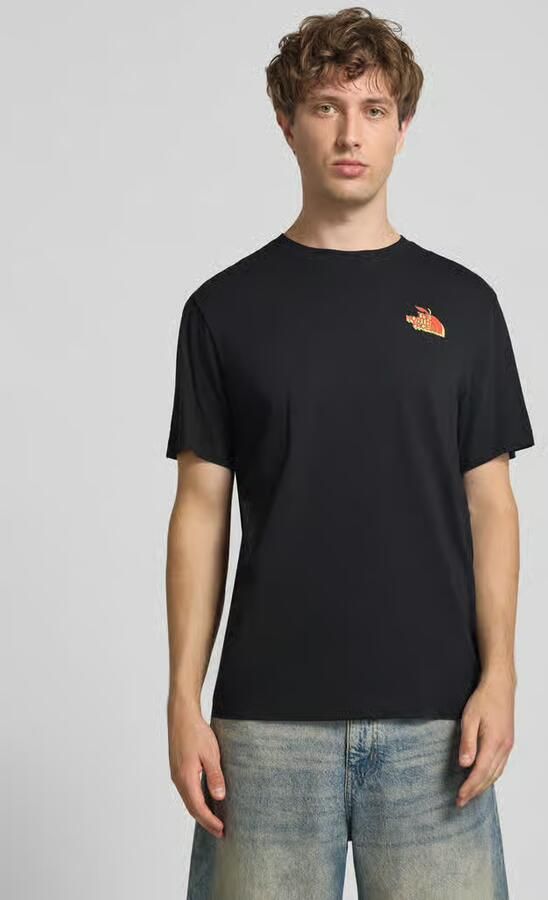 The North Face regular fit T-shirt met motiefprint op de achterkant - Foto 4