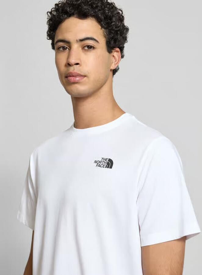 The North Face Regular fit T-shirt van katoenmix model 'VERTICAL' - Foto 2