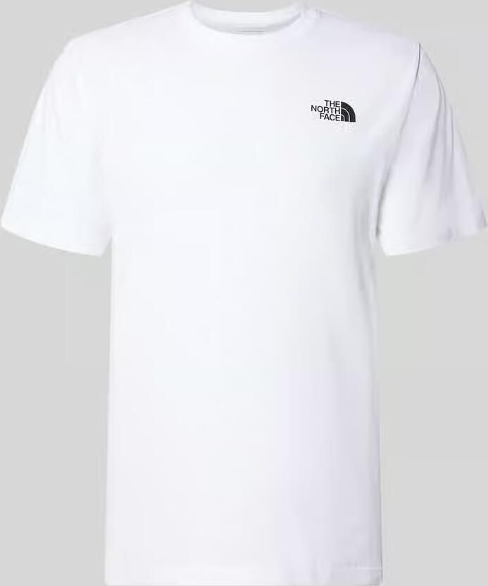 The North Face Regular fit T-shirt van katoenmix model 'VERTICAL'